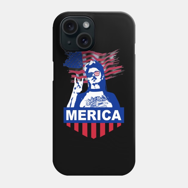 Merica Flag Men Women Gift Phone Case by Lovely Tree