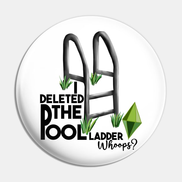 I deleted the pool ladder, whoops? Pin by Imaginelouisa