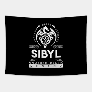 Sibyl Name T Shirt - Another Celtic Legend Sibyl Dragon Gift Item Tapestry