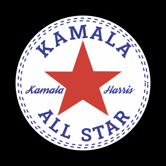 Kamala Harris All Star Logo Parody by MMROB