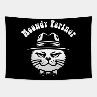 Meowdy Partner Cat Tapestry