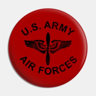 US Army Air Forces (distressed) Pin