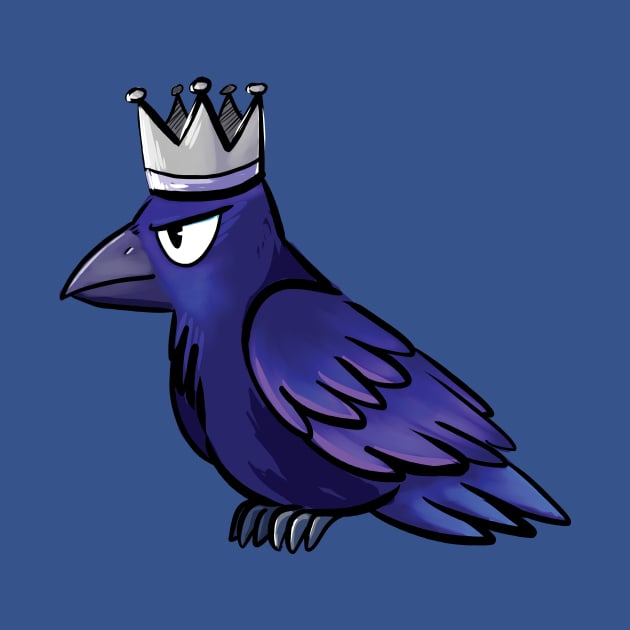 King Raven by angeliraferart