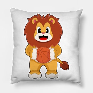 Lion Basketball player Basketball Pillow