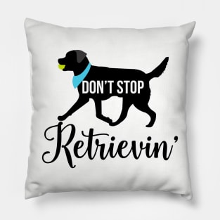 Black Lab Pattern in Teal Black Labs with Hearts Dog Patterns Pillow