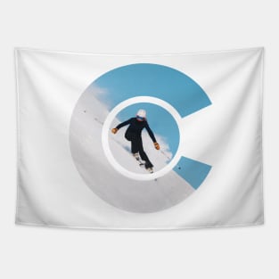 Ski Colorado C Photo Tapestry