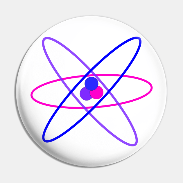 Atomic Pride Pin by traditionation