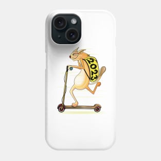 Happy New Year Cats 2023 Cat Rides Electric Scooter Phone Case