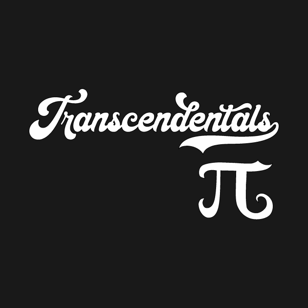 Team Transcendentals - Retro Mathlete Sporty Pi by Lyrical Parser