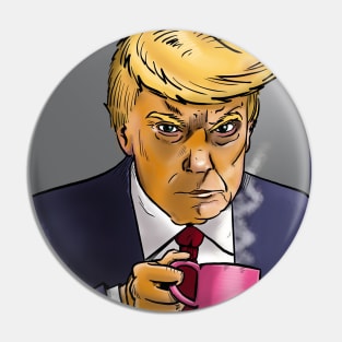 Trump mugshot Pin