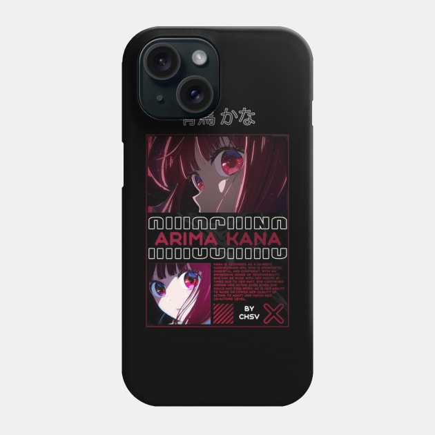 Oshi no ko//arima kana Phone Case by DetikWaktu