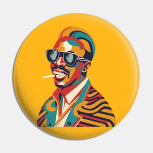 Stevie Wonder WPAP Limit Color Pin