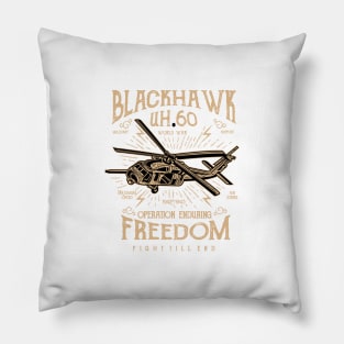 Awesome Helicopter T-Shirt Pillow