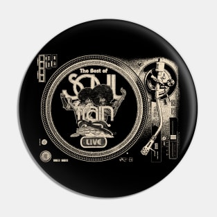 Vinyl Record Soul Train Clap 90S Pin
