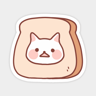 Kawaii Cat toast Magnet