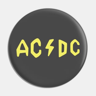 Beavis and Butthead AC/DC Pin