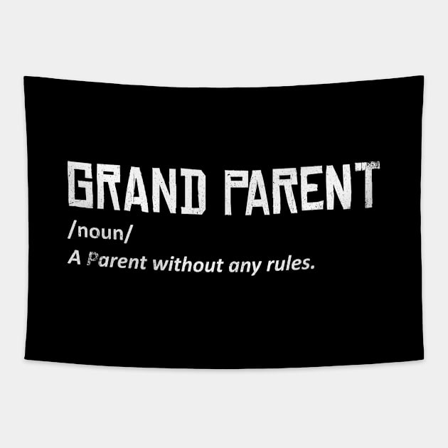 Grandparent Tapestry by INTHROVERT