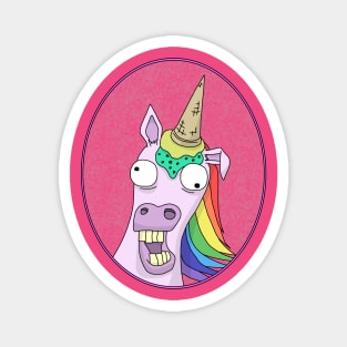 Unicorn Brain Freeze Magnet