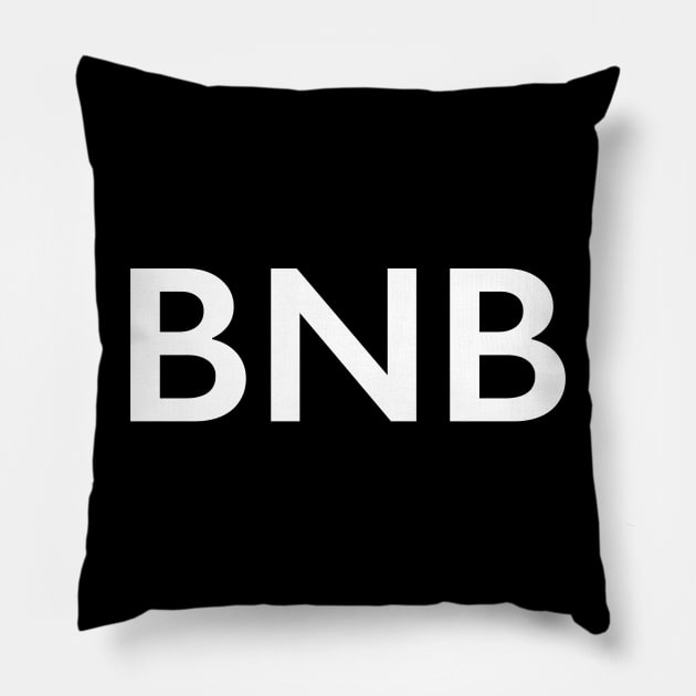 BNB Pillow by StickSicky