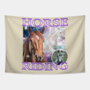 Cute Horse Lover Funny Tapestry