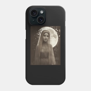 Mysterious Vintage Lady 3 Phone Case