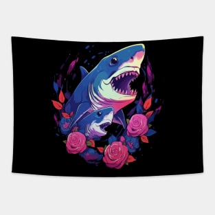 Shark Mothers Day Tapestry