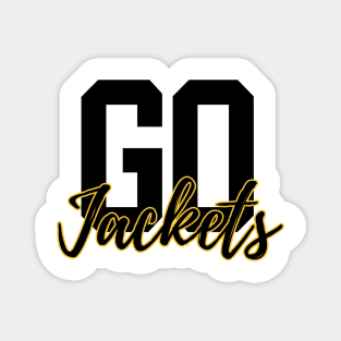 Go Jackets Magnet