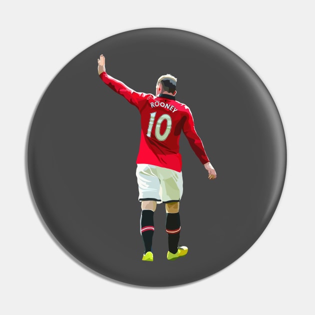 Wayne Rooney Pin by Webbed Toe Design's