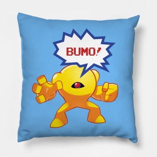 Yellow Devil Pillow