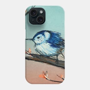 White Breasted Nuthatch Phone Case