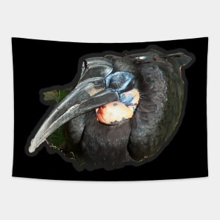 Abyssinian Ground Hornbill Tapestry