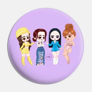 Mamamoo solo chibi style design Pin