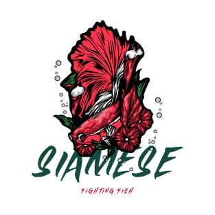 Siamese - Fighting Fish T-Shirt