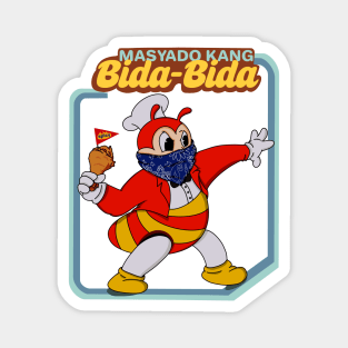 RETRO CUTE ANGRY JOLLIBEE SPICY CHICKEN JOY Magnet