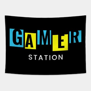 Gamer Station Tapestry