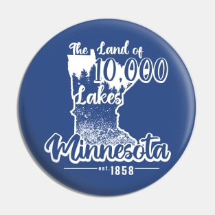 Minnesota The Land of 10,000 Lakes Pin