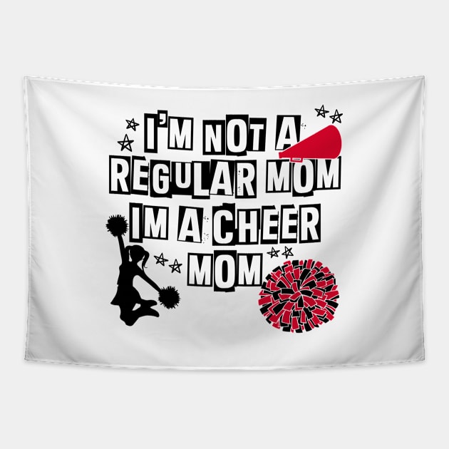 Cheerleading Cheerleader Squad Mom Girls Cheer Mama Practice Tapestry by Nisrine