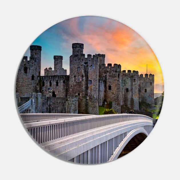 Conwy Castle Wales Pin by Adrian Evans Photography