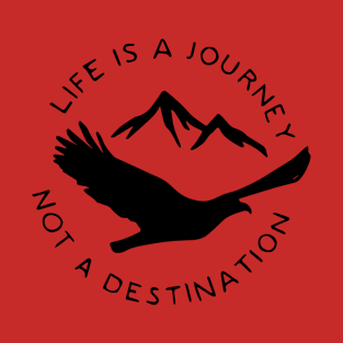 Landkonuur "Life is a journey" T-Shirt