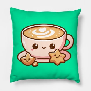 Cappuccino and biscuit Pillow