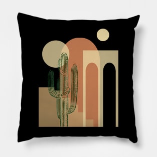 saguaro of the day arizona Pillow