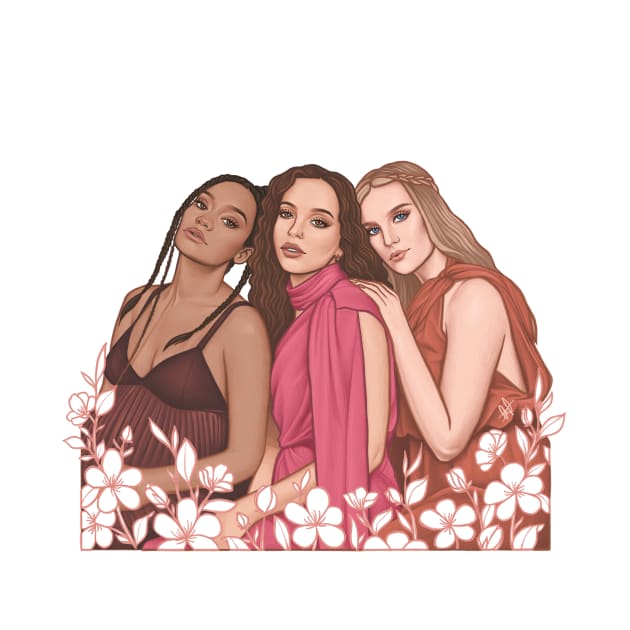 Between Us Flowers 1 || Little Mix by CharlottePenn