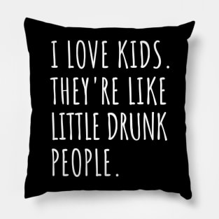 I Love Kids Pillow