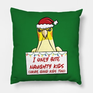 Only Bite Naughty Kids Lutino Cockatiel Pillow