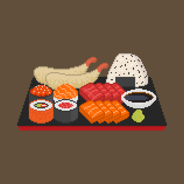 Pixely Japanese Meal by Caloy