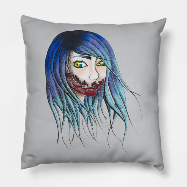 Voiceless Beauty (GB) Pillow by MB's Workshop