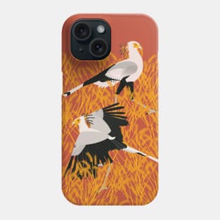 Secretary Bird Phone Case