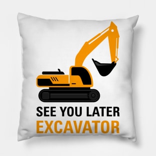 Excavator Pillow