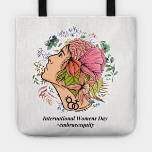 embrace equity international women's day 2023 Tote