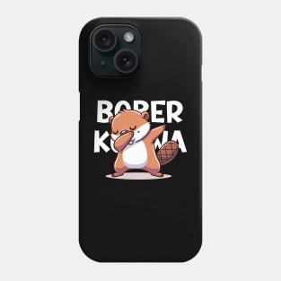 Funny Polish Internet Meme Bobr Bober Kurwa Dabbing Phone Case